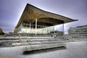 Senedd building, Cardiff